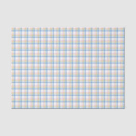Modern Pastel Gingham  Tissuepapier