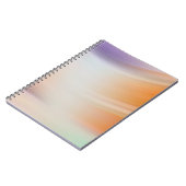 Modern Pastel Gradient Spiral Notebook Notitieboek (Linkerzijde)