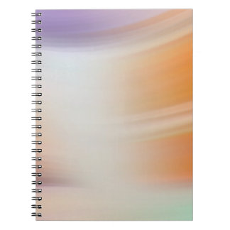 Modern Pastel Gradient Spiral Notebook Notitieboek