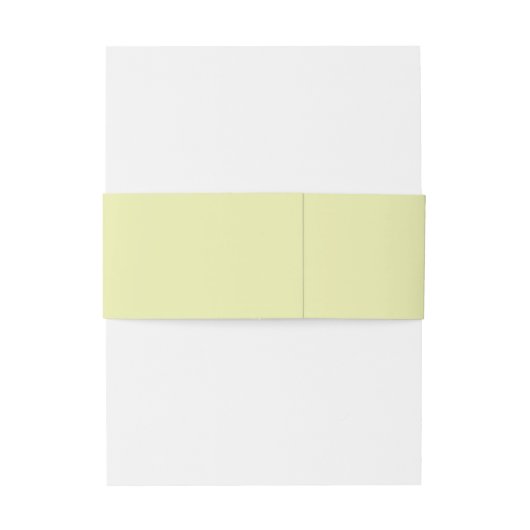 Modern pastel Green Personalized Wedding Uitnodigingen Wikkel (Achterkant Voorbeeld)