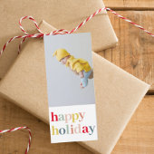 Modern pastel kleurrijke Happy Holiday met foto