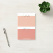 Modern Pastel | Monogramnota's Post-it® Notes (Kantoor)
