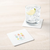 Modern Pastel Pasen Kartonnen Onderzetters (Insitu)