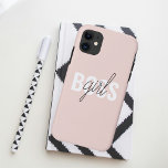 Modern Pastel Pink Girl Boss Phrase Case-Mate iPhone Case<br><div class="desc">Modern Pastel Pink Girl Boss Phrase</div>