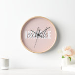 Modern Pastel Pink Inhale Exhale Quote<br><div class="desc">Modern Pastel Pink Inhale Exhale Quote</div>