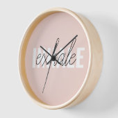 Modern Pastel Pink Inhale Exhale Quote (Hoek)