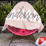Modern Pastel Roze Beauty, op maat Strandlaken<br><div class="desc">Modern Pastel Roze Beauty,  op maat</div>