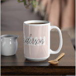 Modern Pastel Roze Beauty, op maat Tweekleurige Koffiemok<br><div class="desc">Modern Pastel Roze Beauty,  op maat</div>