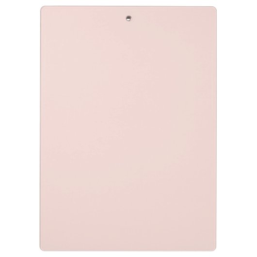 Modern Pastel Roze Hallo en u noemt Klembord (Achterkant)
