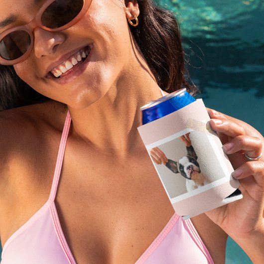 Modern Pastel Roze Lijst | Persoonlijke foto van D Blikjeskoeler