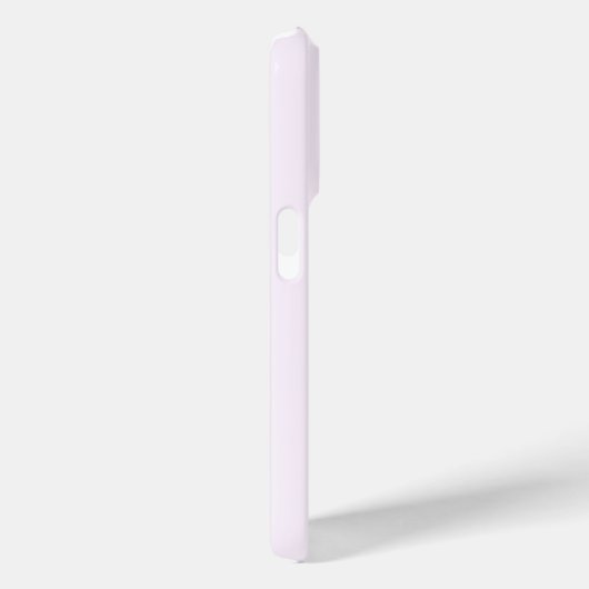 Modern Pastel Roze Monogram iPhone 15 Pro Hoesje (Achterkant / Rechts)