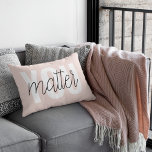 Modern Pastel Roze u maakt het Citaat van de Inspi Accent Kussen<br><div class="desc">Modern Pastel Roze u maakt het Citaat van de Inspiratie van belang</div>