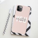 Modern Pastel Roze u maakt het Citaat van de Inspi iPhone 11Pro Max Hoesje<br><div class="desc">Modern Pastel Roze u maakt het Citaat van de Inspiratie van belang</div>