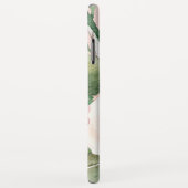 Modern Pastel Roze Waterverf Flowers & Name Case-Mate iPhone Case (Achterkant/rechts)