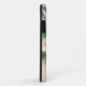 Modern Pastel Roze Waterverf Flowers & Name Case-Mate iPhone Case (Achterkant/rechts)