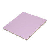 Modern Pastel Solid Color Lavender Tegeltje (Zijkant)
