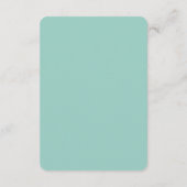 Modern Pastel Space Explorer Baby shower Informatiekaartje (Achterkant)