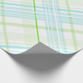 Modern Pastelkleurig Geruit Inpakpapier (Hoek)