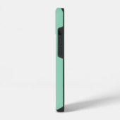 Modern pastelmonogram iPhone hoesje (Linkerkant)