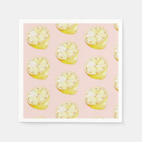 Modern pastroze en gele leemons