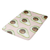 modern pastroze en groen anticonceptiepatroon badmat (Gekanteld)