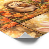 Modern Patchwork Pattern Collage Poster (Hoek)