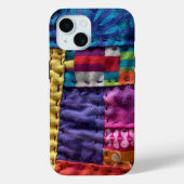 Modern Patchwork Quilt phone case (Achterkant)