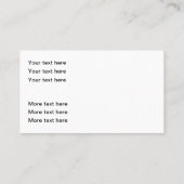 Modern patriottisch gewaardeerde Visitekaartjes (Achterkant)