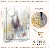 Modern patroon abstract decoupage tissuepapier