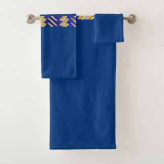 Modern patroon bad handdoek