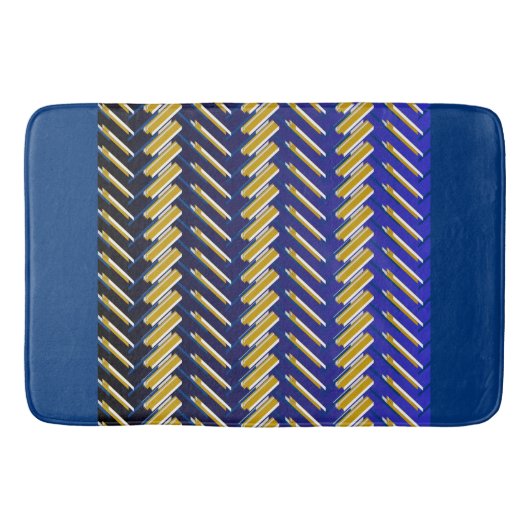 Modern patroon badmat (Voorkant)