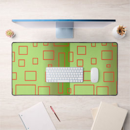 Modern patroon groen bureaumat