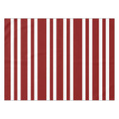 Modern patroon met rode strepen tafelkleed (Voorkant (Horizontaal))