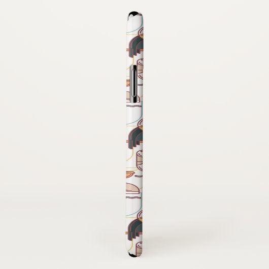 Modern patroon met tropische vogels Case-Mate iPhone case (Achterkant / rechts)