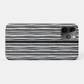 Modern patroon met verticale strepen Case-Mate iPhone case (Achterkant (horizontaal))