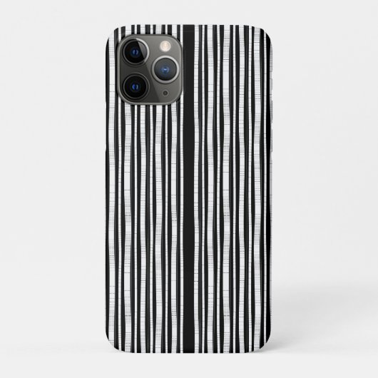 Modern patroon met verticale strepen Case-Mate iPhone case (Achterkant)