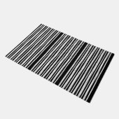 Modern patroon met verticale strepen deurmat (Schuin)
