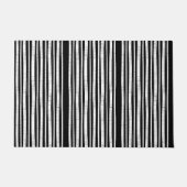Modern patroon met verticale strepen deurmat (Voorkant)