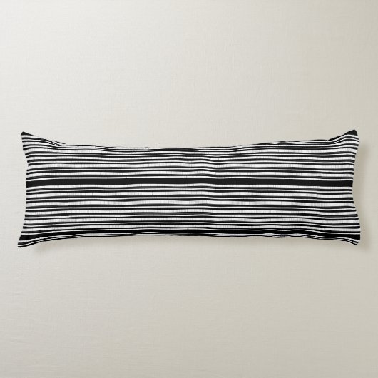 Modern patroon met verticale strepen lichaamskussen (Voorkant)