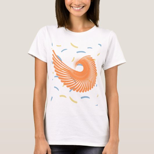 Modern patroon t-shirt (Voorkant)