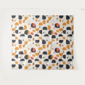 Modern patroon uit het midden van de eeuw wandkleed (Voorkant (horizontaal))