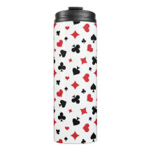 Modern patroon van speelkaarten kleuren