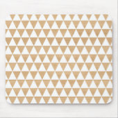 Modern patroon van tribaal hout muismat (Voorkant)