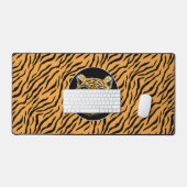 Modern patroon van wilde tijger bureaumat (Keyboard & Muis)