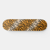 Modern patroon van wilde tijger persoonlijk skateboard (Horizontaal)