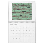 modern patroonkalender kalender (Mar 2026)