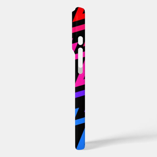 Modern patroonontwerp Case-Mate iPhone case (Achterkant / Links)