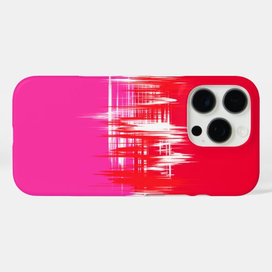 Modern patroonontwerp Case-Mate iPhone case (Achterkant (horizontaal))