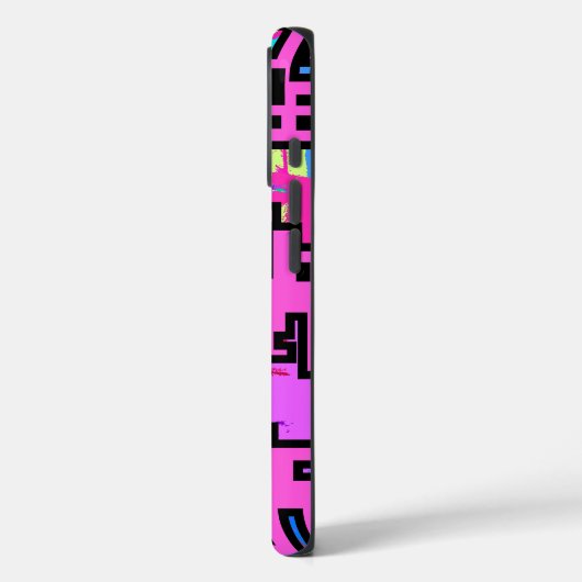 Modern patroonontwerp Case-Mate iPhone case (Achterkant / Links)