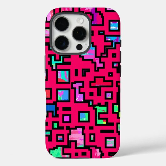 Modern patroonontwerp Case-Mate iPhone case (Achterkant)